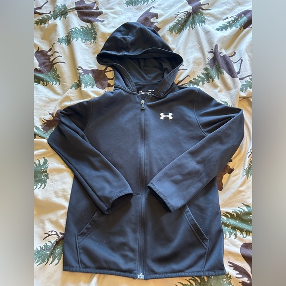 Size Youth Medium Under Armour Zip up sweater - Picture 1 of 2